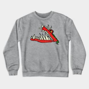 Dragon's Head by Leon Master Crewneck Sweatshirt